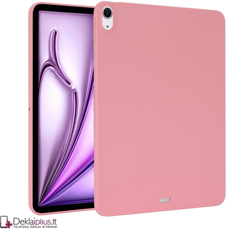 Liquid Air guminis dėklas planšetei - rausvas (Apple Ipad Air 13 (2024-2025-2026) Liquid Air guminis dėklas planšetei - rausvas (Apple Ipad Air 13 (2024-2025-2026)